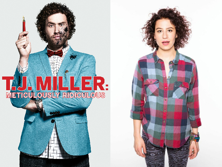 T.J. Miller and lana Glazer